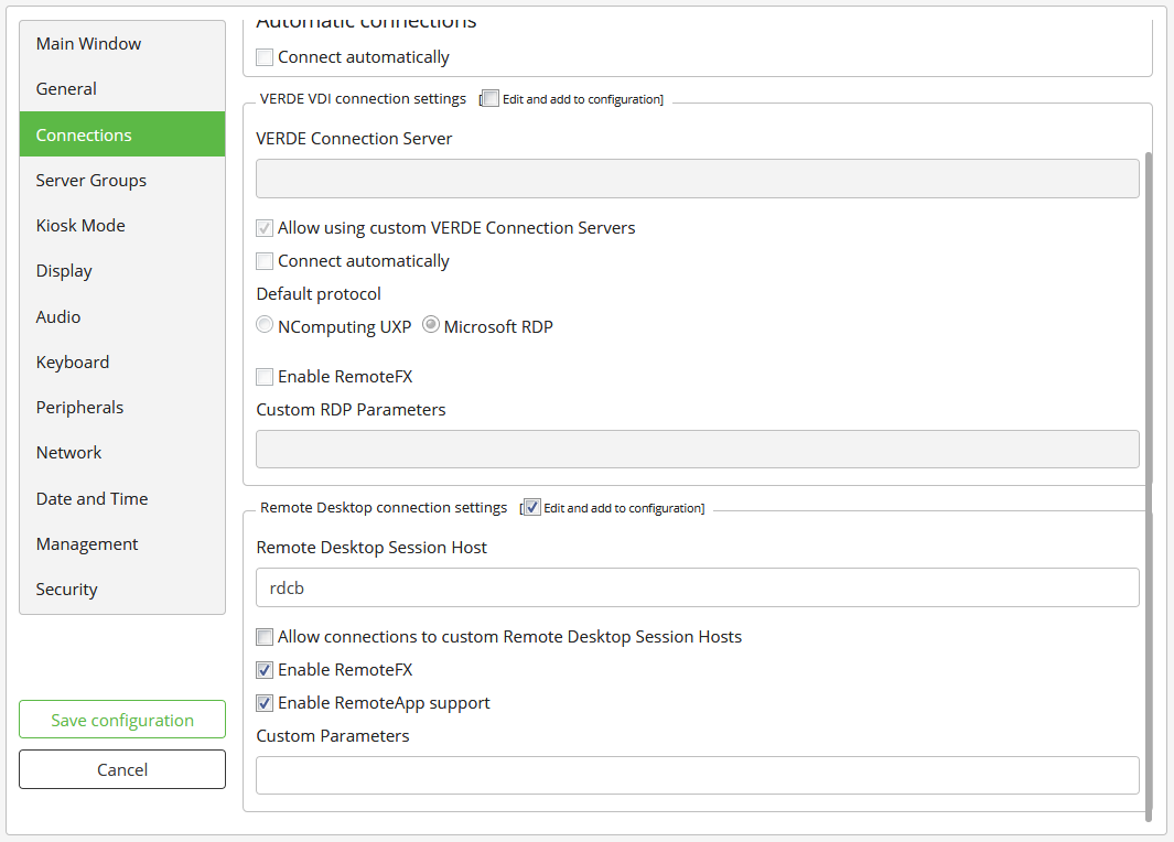 Setting editor 1