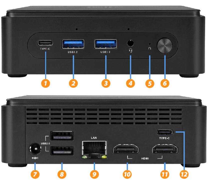 EX600W Connections