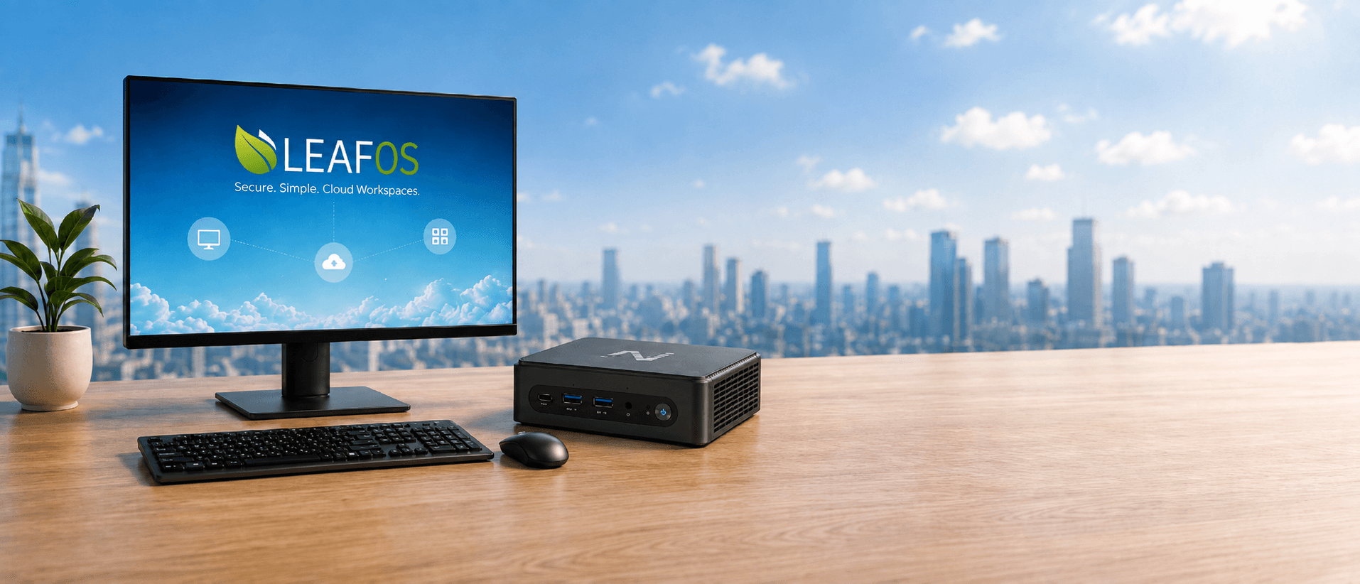 LEAF OS with EX600W LEAF OS with EX600W