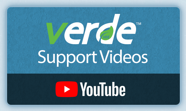 VERDE Support Videos