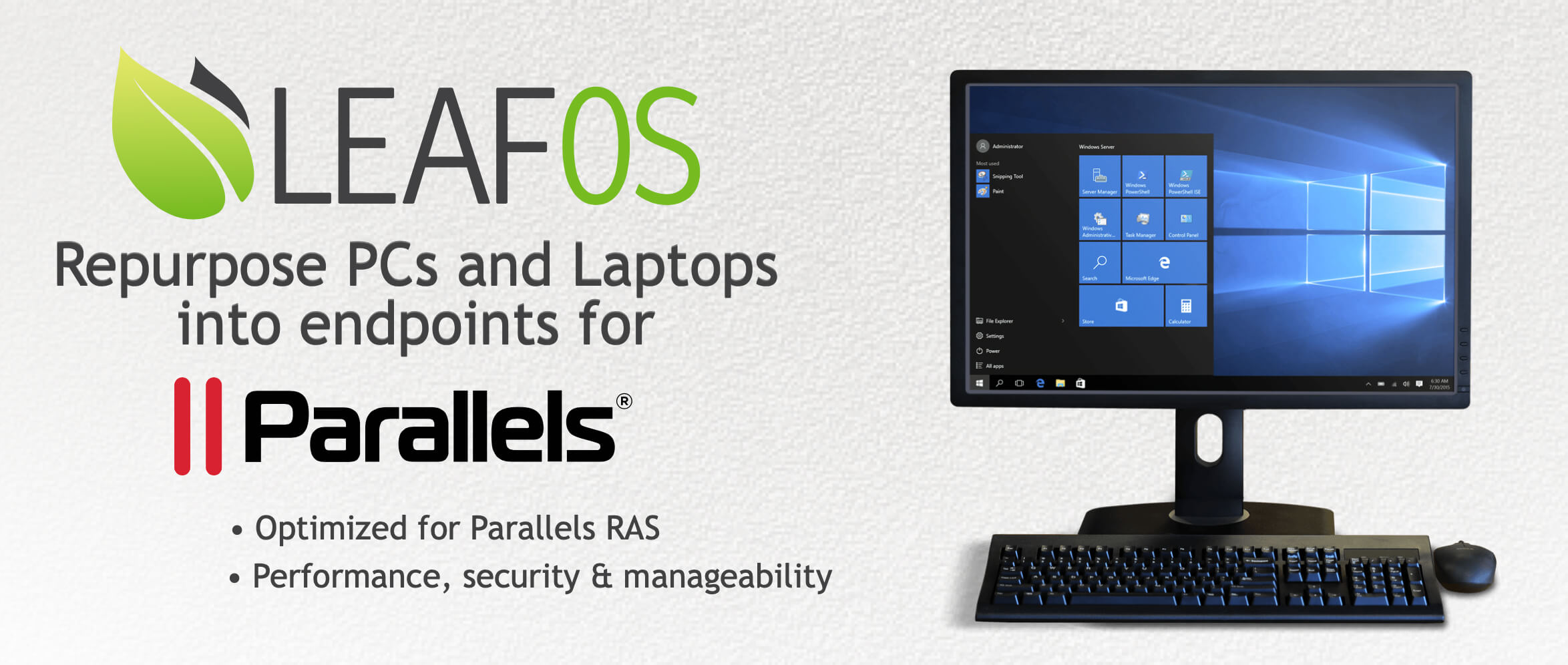 NComputing announces Parallels support in LEAF OS NComputing announces Parallels support in LEAF OS
