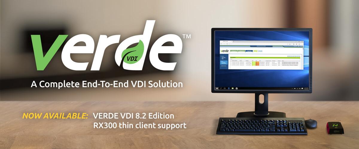 VERDE VDI 8.2 with support for RX300 VERDE VDI 8.2 with support for RX300