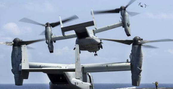 MV-22B Ospreys
